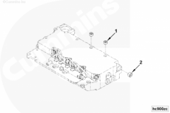  Cummins Заглушка блока цилиндров