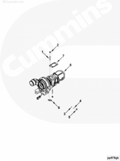  Cummins Турбокомпрессор 