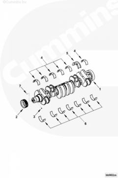  Cummins Коленчатый вал