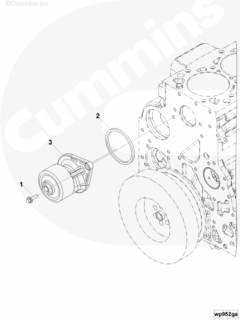  Cummins Насос водяной (помпа)