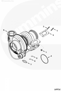  Cummins Турбокомпрессор