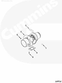  Cummins Турбокомпрессор