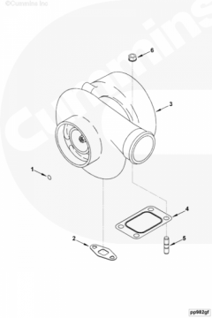  Cummins Турбокомпрессор 