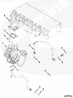  Cummins Турбокомпрессор