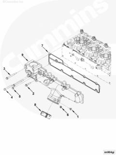  Cummins Впускной коллектор