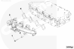  Cummins Выпускной коллектор