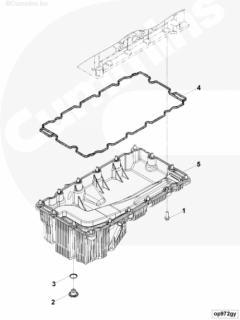  Cummins Поддон картера