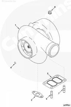  Cummins Турбокомпрессор