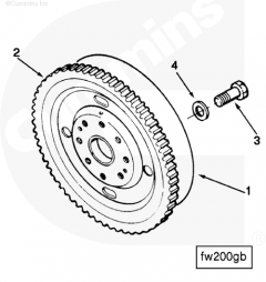  Cummins Маховик