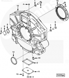  Cummins Картер маховика