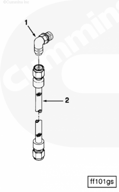  Cummins Трубка топливная