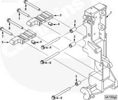  Cummins Кронштейн генератора