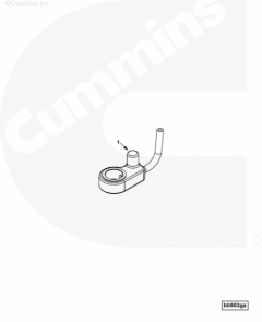  Cummins Форсунка охлаждения поршня