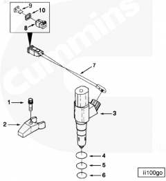  Cummins Форсунка