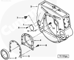  Cummins Картер маховика