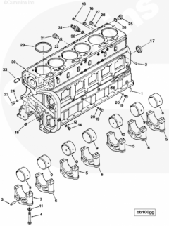  Cummins Блок цилиндров