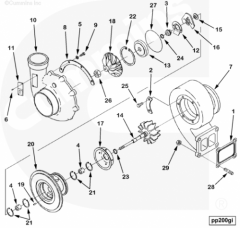  Cummins Турбокомпрессор 