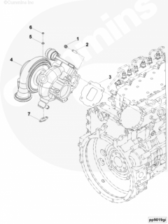  Cummins Турбокомпрессор 