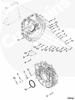  Cummins Картер маховика