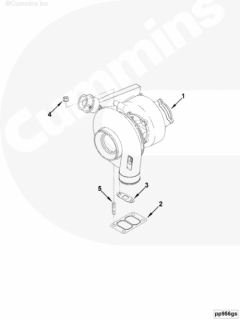  Cummins Турбокомпрессор 