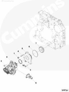  Cummins Топливный насос высокого давления (ТНВД)