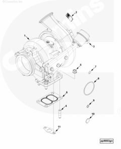  Cummins Турбокомпрессор 