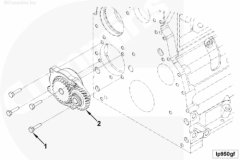  Cummins Болт крепления насоса масляного