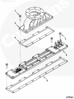  Cummins Впускной коллектор