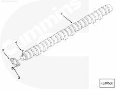  Cummins Распределительный вал