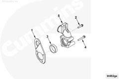  Cummins Корпус термостата
