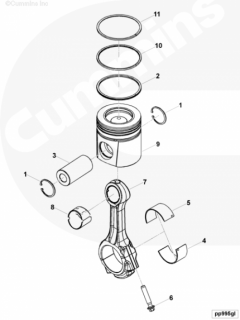  Cummins Поршень