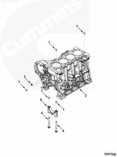  Cummins Блок цилиндров