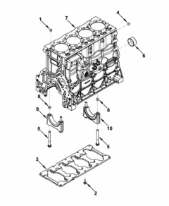  Cummins Блок цилиндров