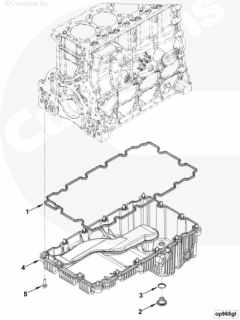  Cummins Поддон картера