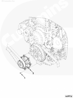  Cummins Болт крепления помпы водяной