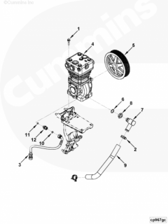  Cummins Воздушный компрессор
