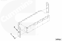  Cummins Болт крепления кронштейна подъемного