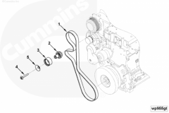  Cummins Ремень приводной 8PK2124