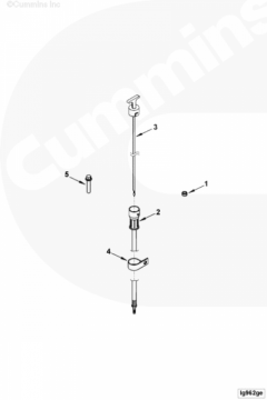 Cummins Трубка щупа уровня масла 