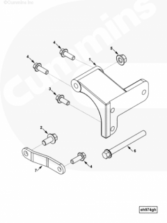  Cummins Опора генератора