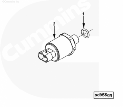  Cummins Кольцо уплотнительное датчика давления масла