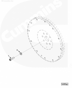  Cummins Болт крепления маховика