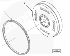  Cummins Маховик