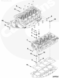  Cummins Сухарь клапана