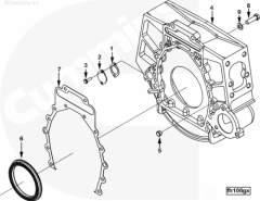  Cummins Картер маховика