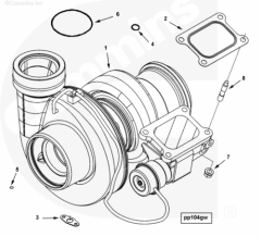  Cummins Турбокомпрессор
