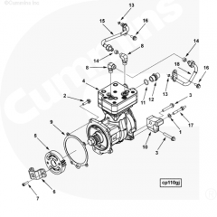  Cummins Воздушный компрессор