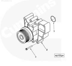  Cummins Насос водяной (помпа)