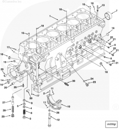  Cummins Блок цилиндров
