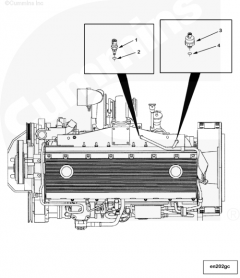  Cummins Датчик давления турбины